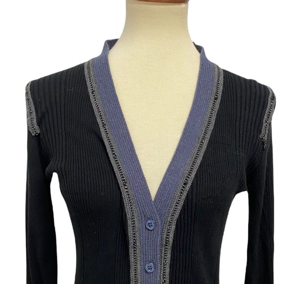 LinQ Los Angeles women's Slimming lightweight Cardigan Size L - Picture 3 of 14